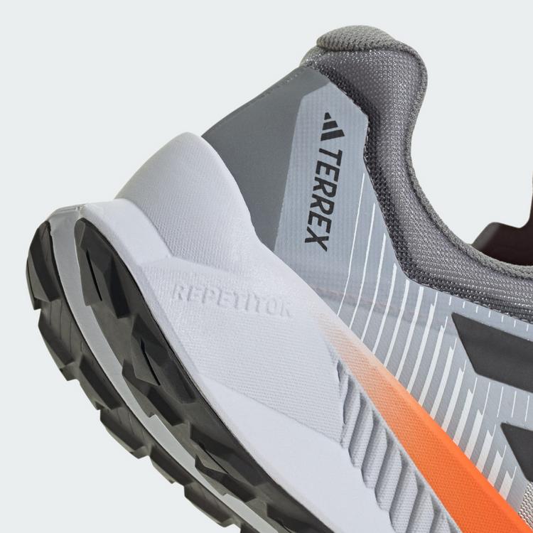 adidas adidas TERREX Soulstride Flow Laufschuhe Herren - Dash Grey / Carbon / Semi Impact Orange - 6 | SportScheck