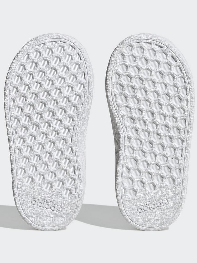 adidas adidas Grand Court Lifestyle Hook and Loop Sneaker Kinder - Cloud White / Pulse Mint / Beam Pink - 2 | SportScheck