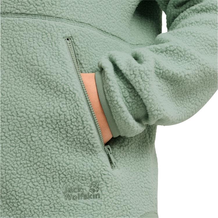 Jack Wolfskin Jack Wolfskin LITE CURL FZ W Fleecejacke Damen - green zinnia - 2 | SportScheck