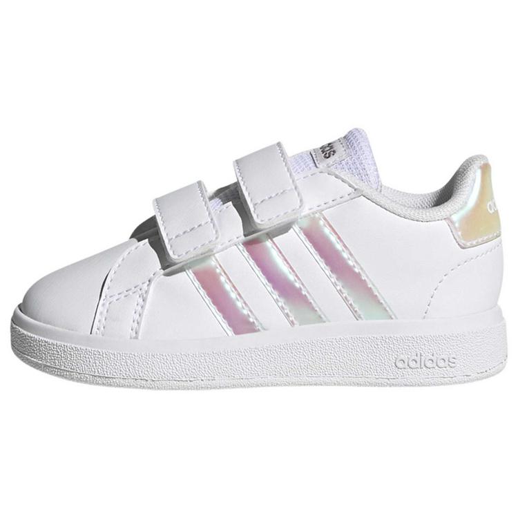 adidas adidas Grand Court Lifestyle Court Hook and Sneaker Kinder - Cloud White / Iridescent / Cloud White - 0 | SportScheck