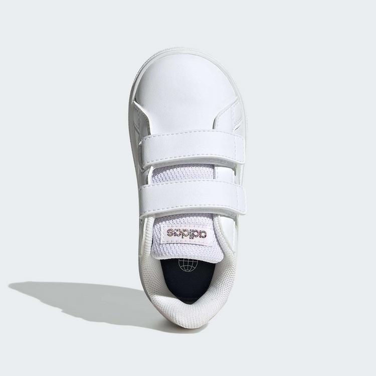 adidas adidas Grand Court Lifestyle Court Hook and Sneaker Kinder - Cloud White / Iridescent / Cloud White - 1 | SportScheck