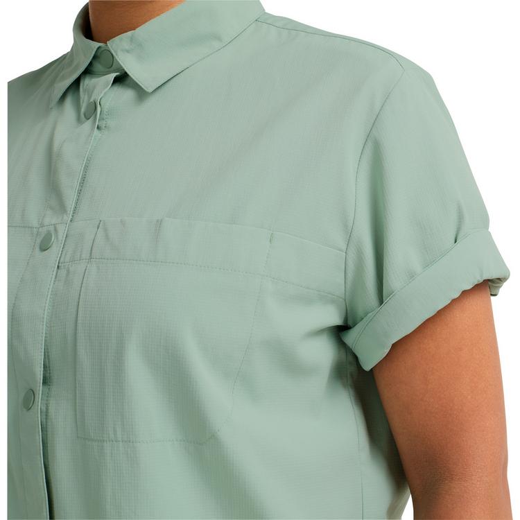 Jack Wolfskin Jack Wolfskin SIERRA CANYON SHIRT W Kurzarmhemd Damen - green zinnia - 0 | SportScheck