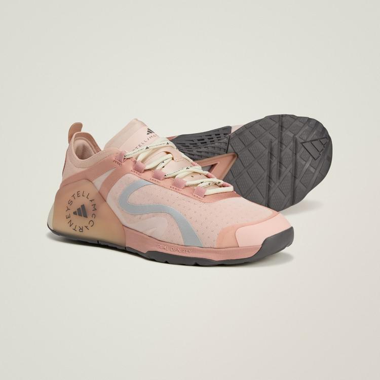 adidas adidas adidas by Stella McCartney Dropset Fitnessschuhe Damen - Brown Mauve / Soft Powder / Onix - 3 | SportScheck