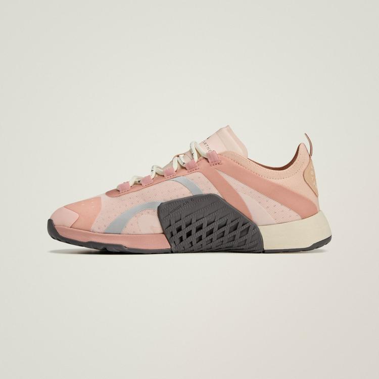 adidas adidas adidas by Stella McCartney Dropset Fitnessschuhe Damen - Brown Mauve / Soft Powder / Onix - 5 | SportScheck