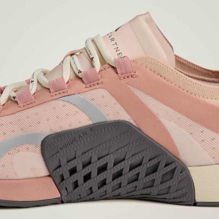 adidas adidas adidas by Stella McCartney Dropset Fitnessschuhe Damen - Brown Mauve / Soft Powder / Onix - 7 | SportScheck