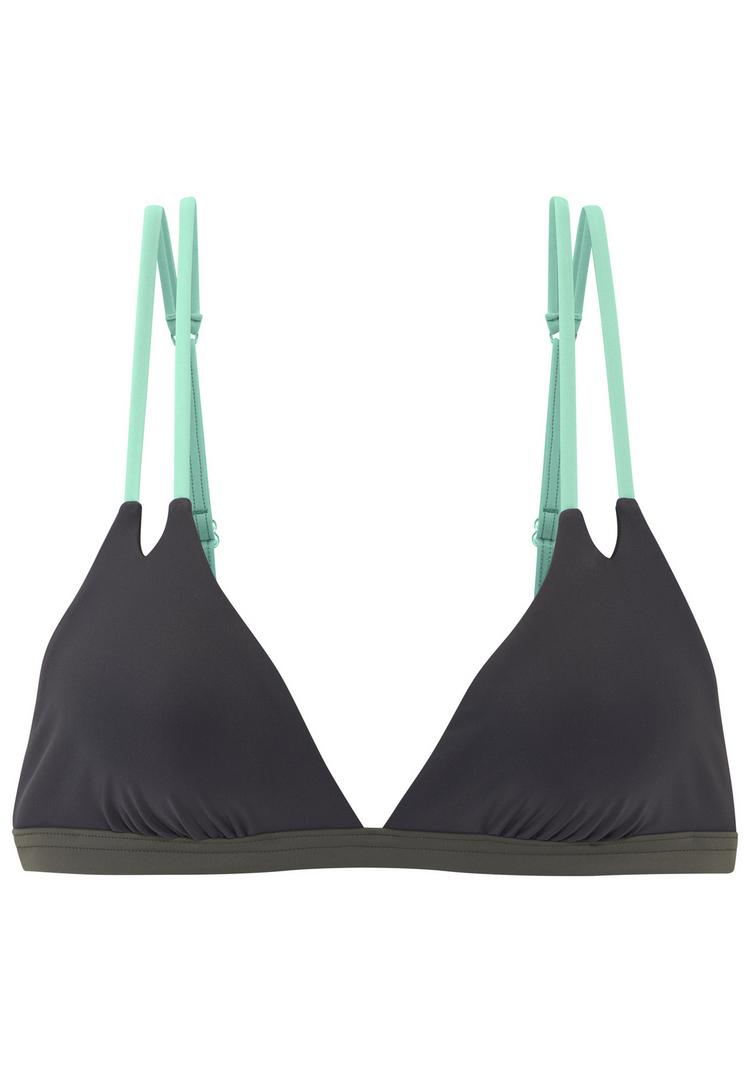 S.OLIVER S.OLIVER Triangel-Bikini-Top Bikini Oberteil Damen - anthrazit - 0 | SportScheck