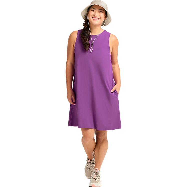 Jack Wolfskin Jack Wolfskin TRAVEL DRESS W Kurzarmkleid Damen - freesia - 2 | SportScheck
