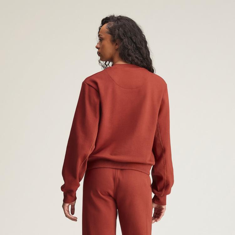 adidas adidas adidas by Stella McCartney Regular Funktionssweatshirt Damen - Burnt Sienna - 1 | SportScheck