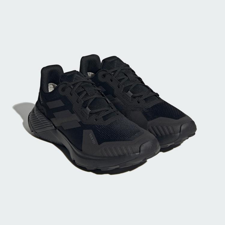 adidas adidas TERREX Soulstride RAIN.RDY Laufschuhe - Core Black / Carbon / Grey Six - 3 | SportScheck
