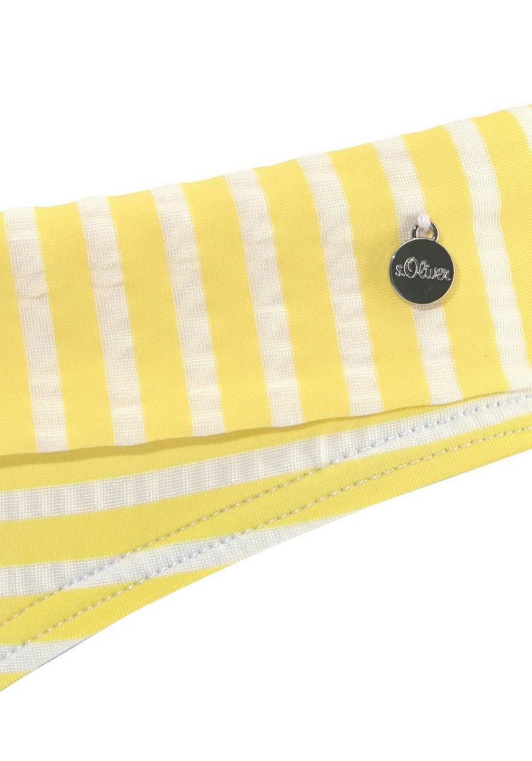 S.OLIVER S.OLIVER B&uuml;gel-Bikini Bikini Set Damen - gelb-wei&szlig; - 2 | SportScheck