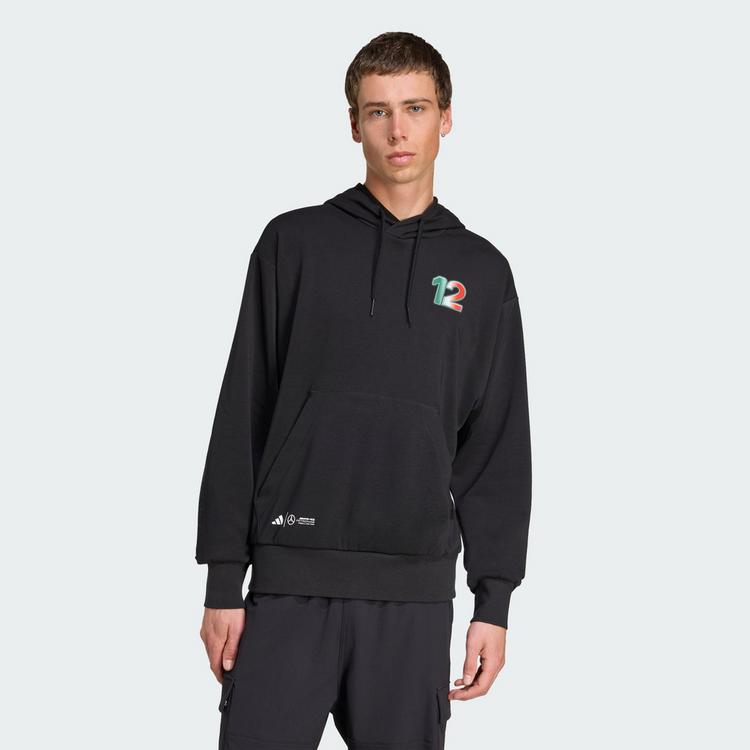adidas adidas Mercedes - AMG Petronas Formula One Hoodie Herren - Black - 0 | SportScheck