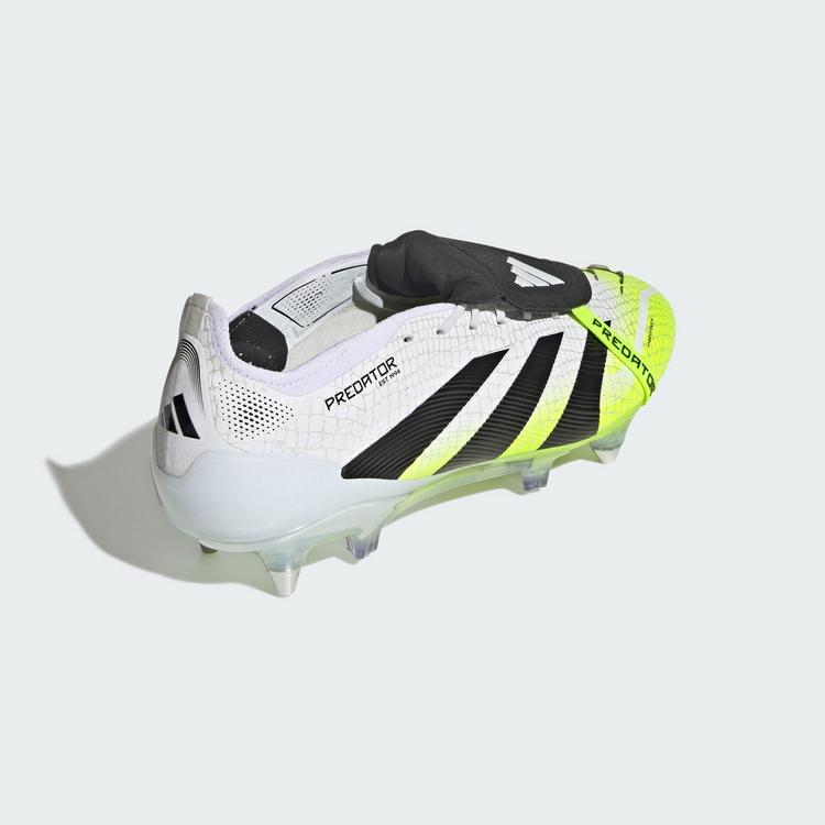adidas adidas Predator Elite Fu&szlig;ballschuh, weiche Fu&szlig;ballschuhe - Cloud White / Core Black / Lucid Lemon - 3 | SportScheck