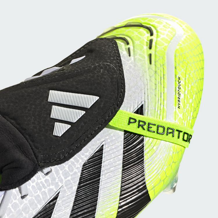 adidas adidas Predator Elite Fu&szlig;ballschuh, weiche Fu&szlig;ballschuhe - Cloud White / Core Black / Lucid Lemon - 6 | SportScheck