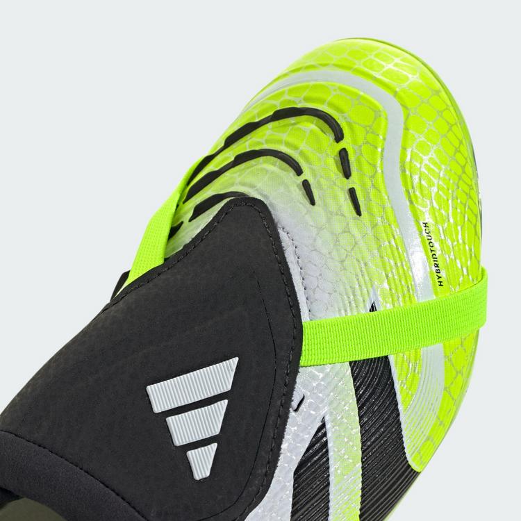 adidas adidas Predator Elite Fold-Over Tongue Firm Fu&szlig;ballschuhe Kinder - Cloud White / Core Black / Lucid Lemon - 6 | SportScheck