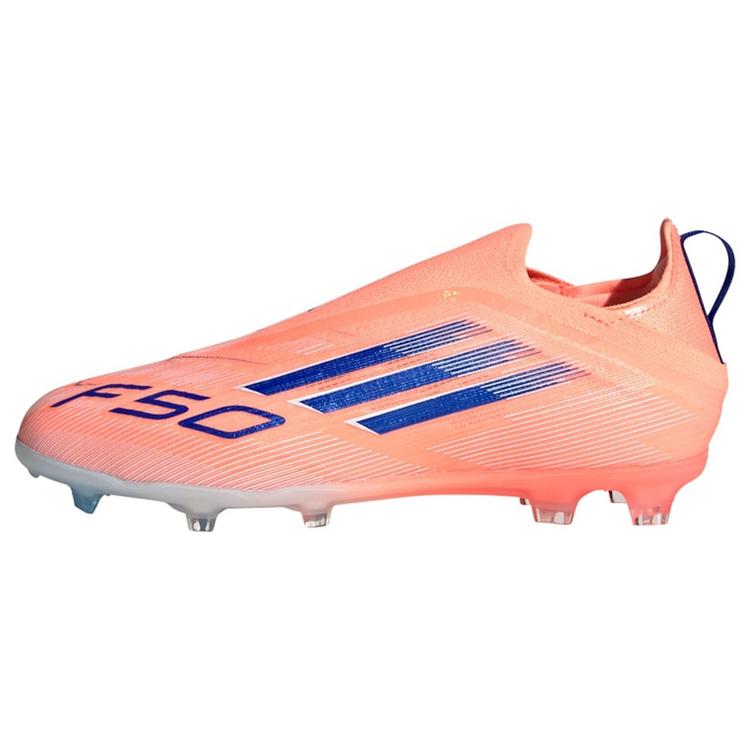 adidas adidas F50 Elite Schn&uuml;rsenkellose Fu&szlig;ballschuhe Kinder - Beam Orange / Lucid Blue / Cloud White - 0 | SportScheck