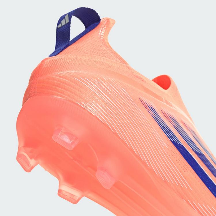 adidas adidas F50 Elite Schn&uuml;rsenkellose Fu&szlig;ballschuhe Kinder - Beam Orange / Lucid Blue / Cloud White - 5 | SportScheck