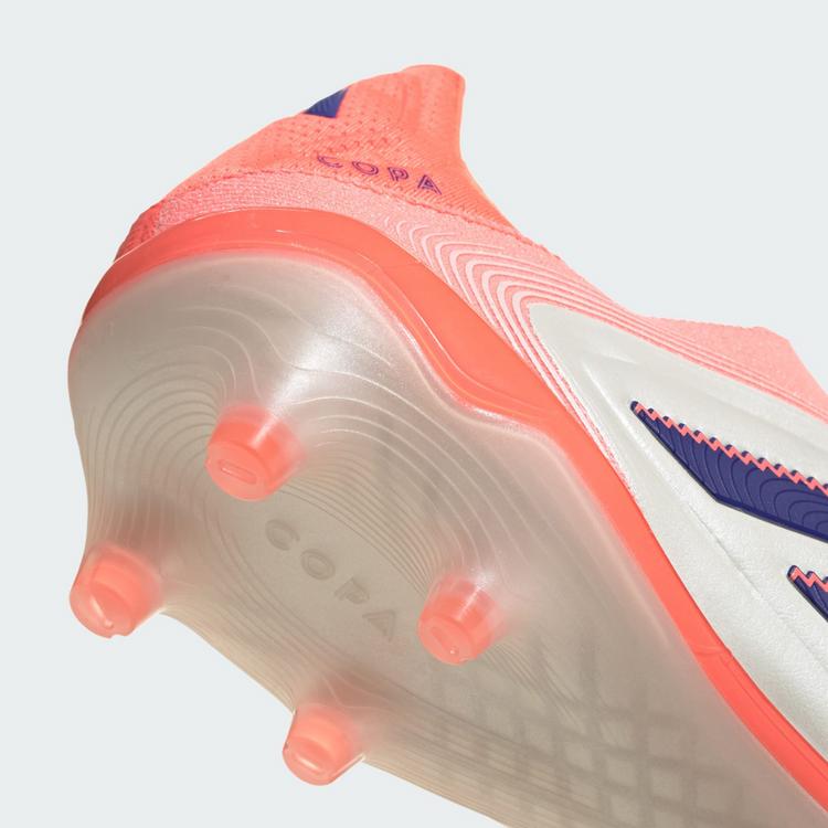 adidas adidas Copa Pure 3 Elite Fu&szlig;ballschuh, feste Fu&szlig;ballschuhe - Off White / Lucid Blue / Signal Coral - 5 | SportScheck