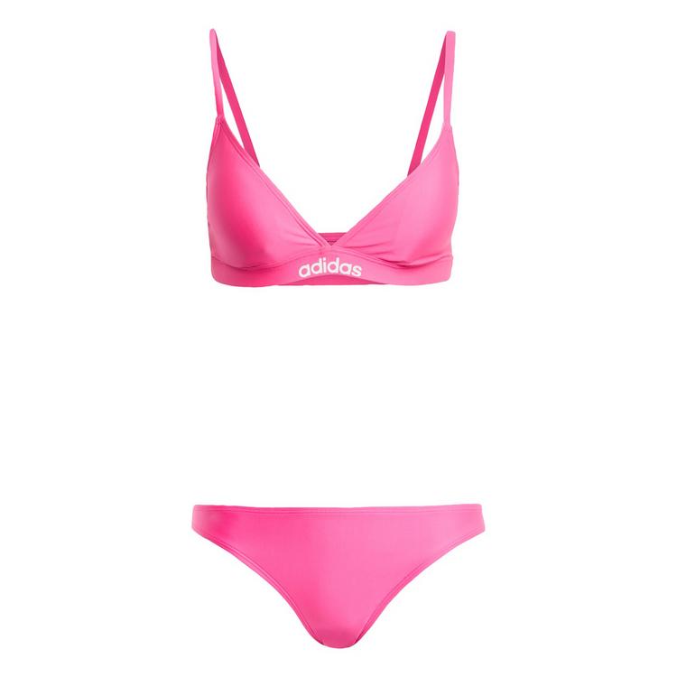 adidas adidas Triangle Bikini Set mit Bikini Set Damen - Shock Pink / White - 0 | SportScheck