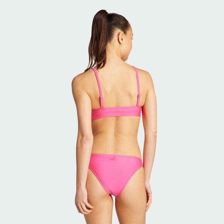 adidas adidas Triangle Bikini Set mit Bikini Set Damen - Shock Pink / White - 1 | SportScheck