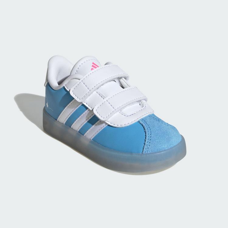 adidas adidas adidas Schuhe Disney Cinderella VL Sneaker Kinder - Semi Blue Burst / Cloud White / Lucid Pink - 3 | SportScheck