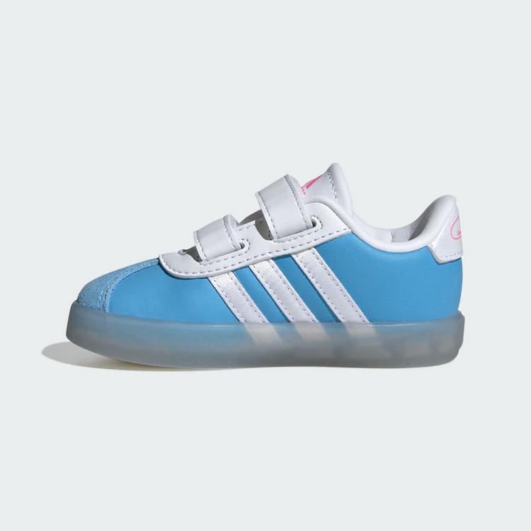 adidas adidas adidas Schuhe Disney Cinderella VL Sneaker Kinder - Semi Blue Burst / Cloud White / Lucid Pink - 5 | SportScheck
