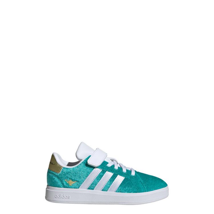 adidas adidas adidas Disney Jasmine Grand Court 2.0 Sneaker Kinder - Pure Teal / Cloud White / Gold Metallic - 0 | SportScheck