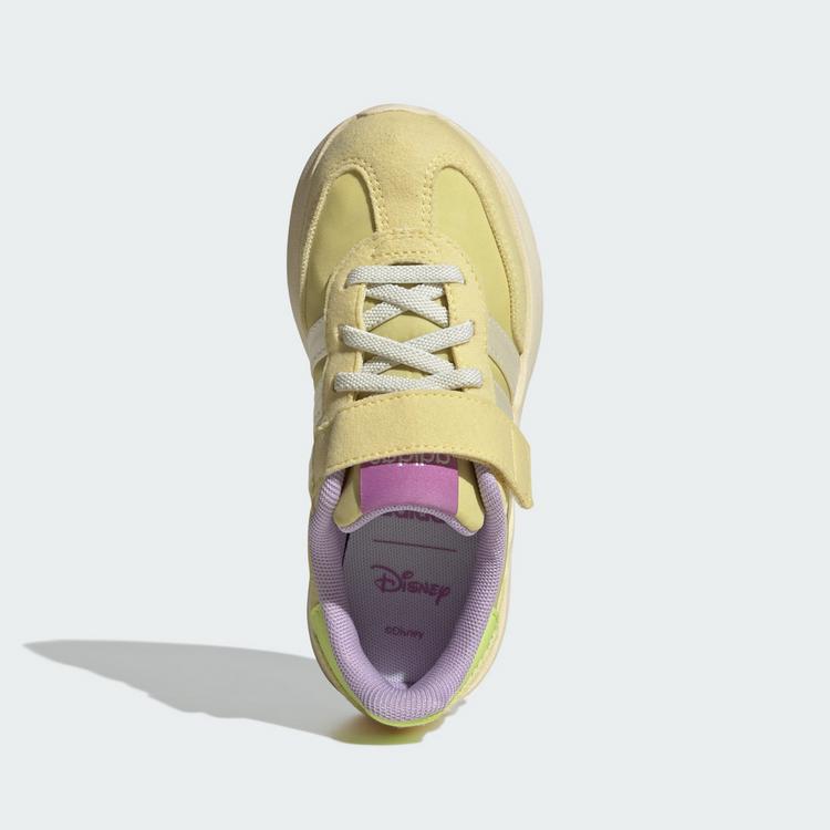 adidas adidas adidas Disney Tiana Run 70s 2.0 Sneaker Kinder - Powder Yellow / Cream White / Powder Plum - 1 | SportScheck