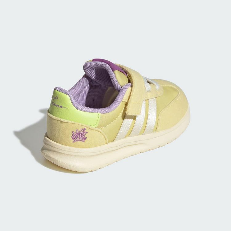 adidas adidas adidas Disney Tiana Run 70s 2.0 Kids Sneaker Kinder - Powder Yellow / Cream White / Powder Plum - 4 | SportScheck