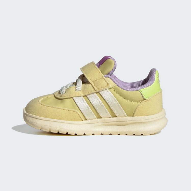 adidas adidas adidas Disney Tiana Run 70s 2.0 Kids Sneaker Kinder - Powder Yellow / Cream White / Powder Plum - 5 | SportScheck