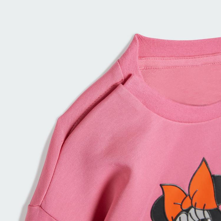 adidas adidas Disney Minnie Maus Jogginganzug f&uuml;r Trainingsanzug Kinder - Pink Fusion / White - 0 | SportScheck