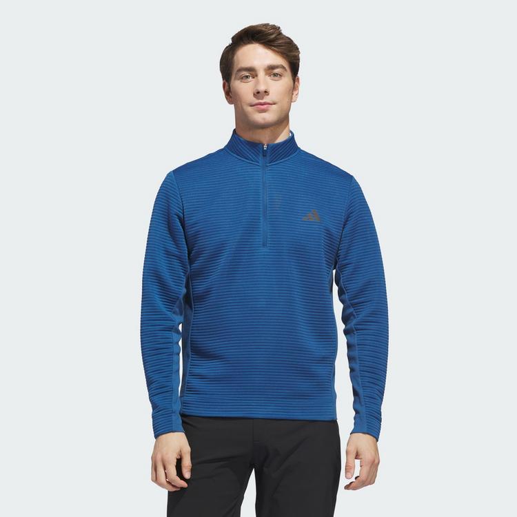 adidas adidas Ultimate365 Dwr Textured Quarter Zip Funktionssweatshirt Herren - Dusky Petrol - 0 | SportScheck