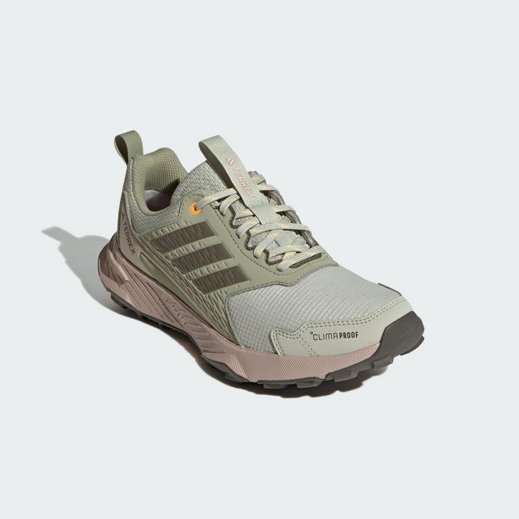 adidas adidas Terrex Tracefinder 2 CLIMAPROOF Laufschuhe Damen - Tent Green / Olive Strata / Lucid Tangerine - 3 | SportScheck