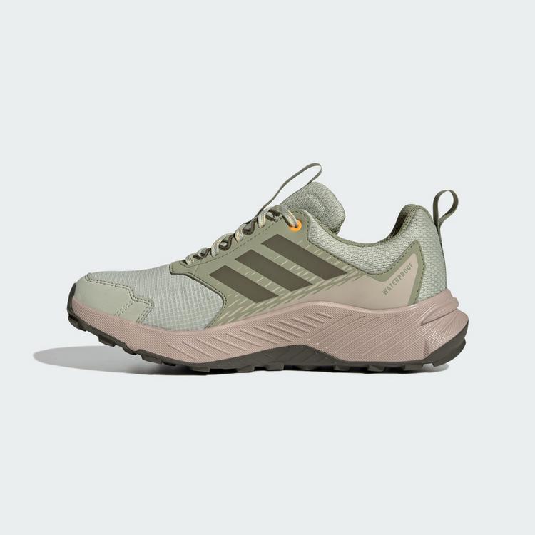 adidas adidas Terrex Tracefinder 2 CLIMAPROOF Laufschuhe Damen - Tent Green / Olive Strata / Lucid Tangerine - 5 | SportScheck