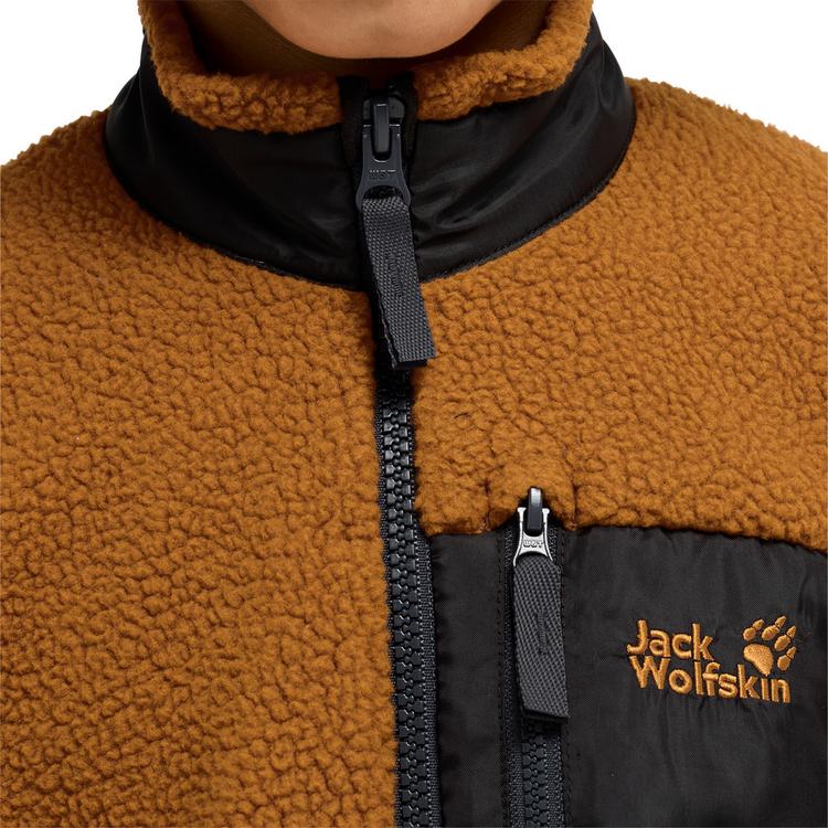 Jack Wolfskin Jack Wolfskin LITE CURL FZ K Fleecejacke Kinder - autumn leaves - 0 | SportScheck