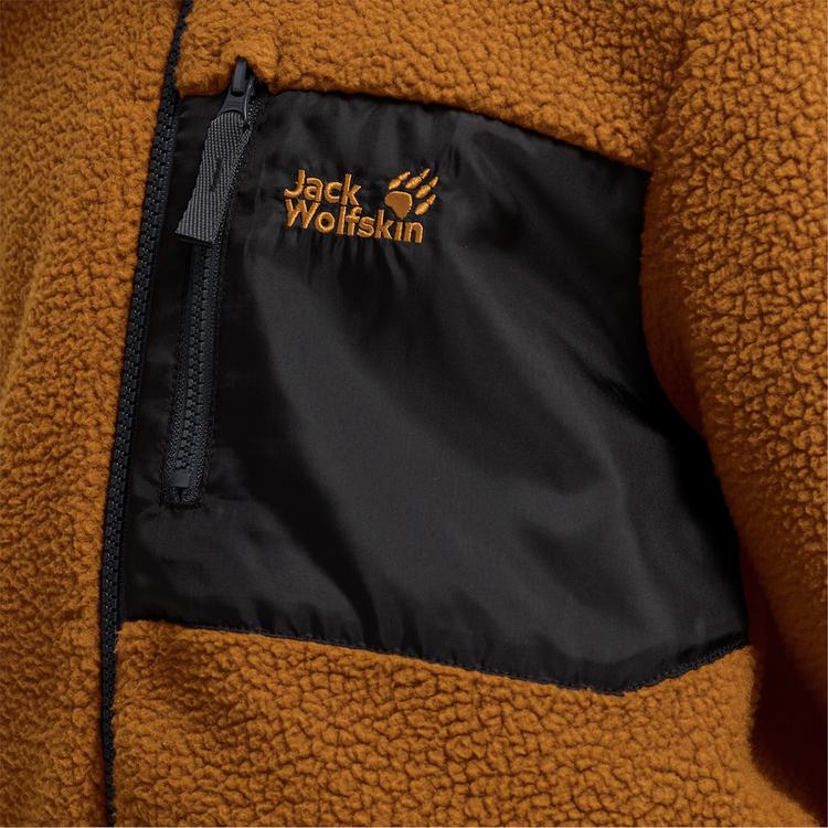 Jack Wolfskin Jack Wolfskin LITE CURL FZ K Fleecejacke Kinder - autumn leaves - 1 | SportScheck