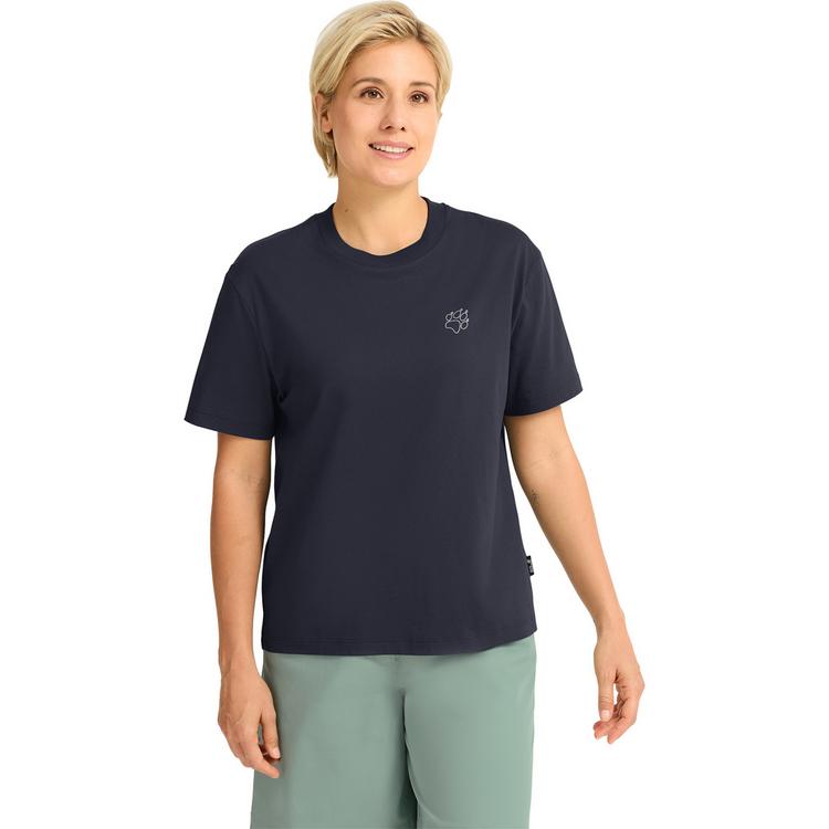 Jack Wolfskin Jack Wolfskin CURIOUS T W T-Shirt Damen - PLANT dark navy - 0 | SportScheck