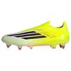 adidas F50 ELITE Laceless Soft Ground Fu&szlig;ballschuhe - Team Solar Yellow 2 / Core Black / Lucid Red