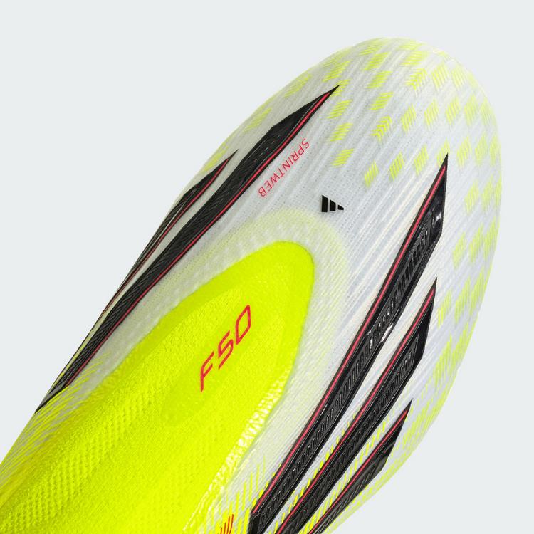 adidas adidas F50 ELITE Laceless Soft Ground Fu&szlig;ballschuhe - Team Solar Yellow 2 / Core Black / Lucid Red - 5 | SportScheck