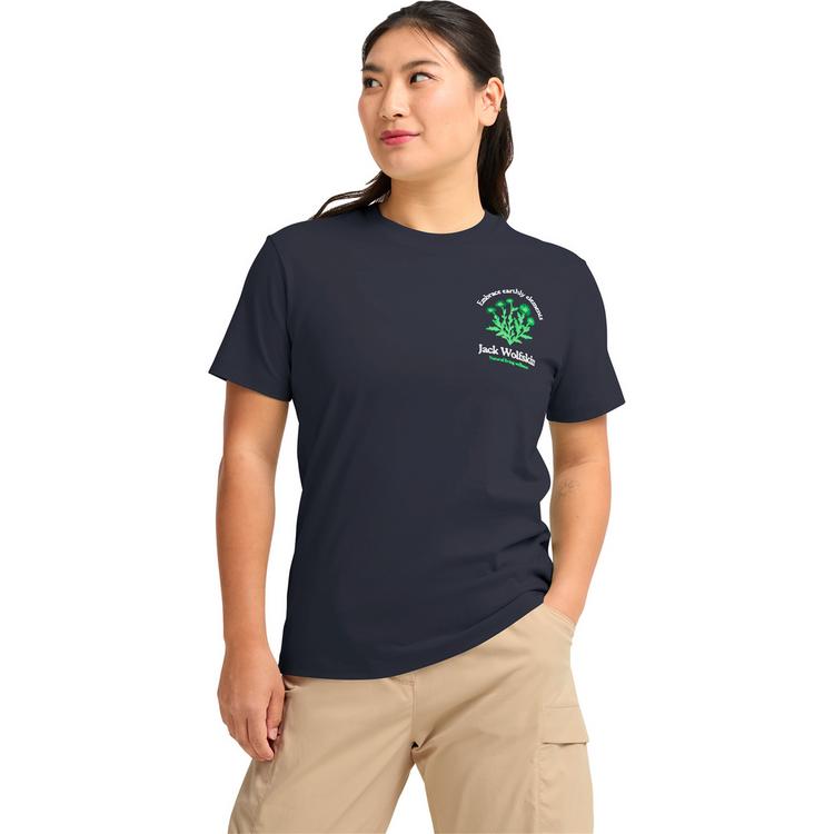 Jack Wolfskin Jack Wolfskin CAREFREE T W T-Shirt Damen - PLANT dark navy - 0 | SportScheck