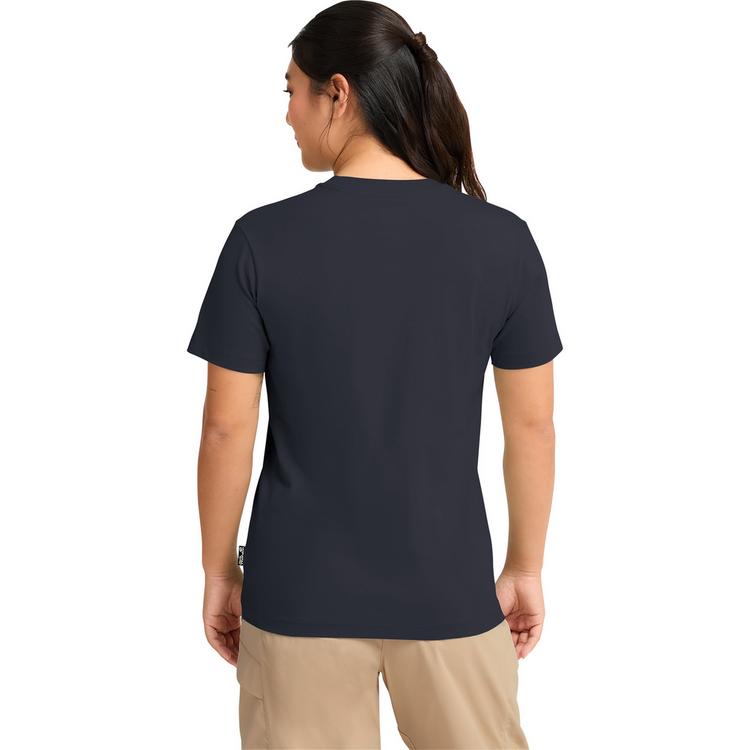 Jack Wolfskin Jack Wolfskin CAREFREE T W T-Shirt Damen - PLANT dark navy - 1 | SportScheck
