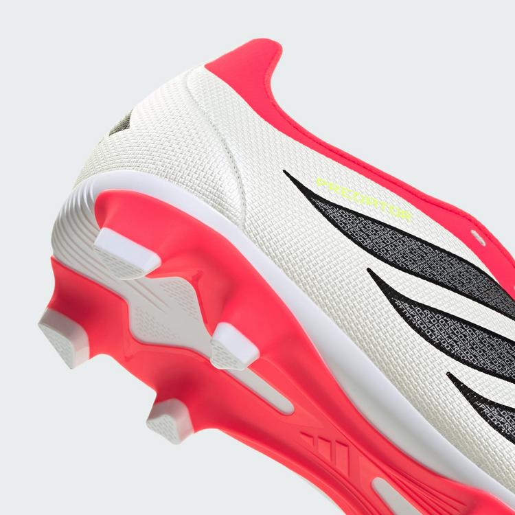 adidas adidas PREDATOR CLUB Fold-Over Tongue Firm Fu&szlig;ballschuhe Kinder - Lucid Red / Core Black / Cloud White - 5 | SportScheck