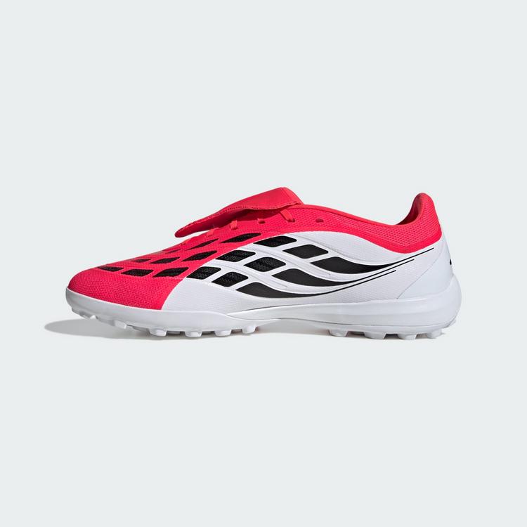 adidas adidas PREDATOR LEAGUE Fold-Over Tongue Turf Fu&szlig;ballschuhe - Lucid Red / Core Black / Cloud White - 4 | SportScheck