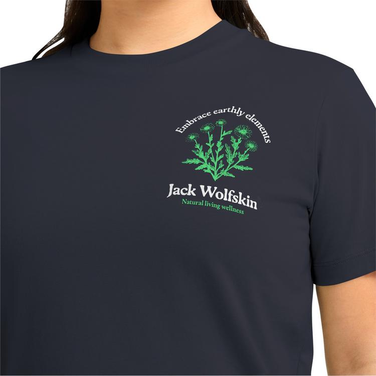 Jack Wolfskin Jack Wolfskin CAREFREE T W T-Shirt Damen - PLANT dark navy - 0 | SportScheck