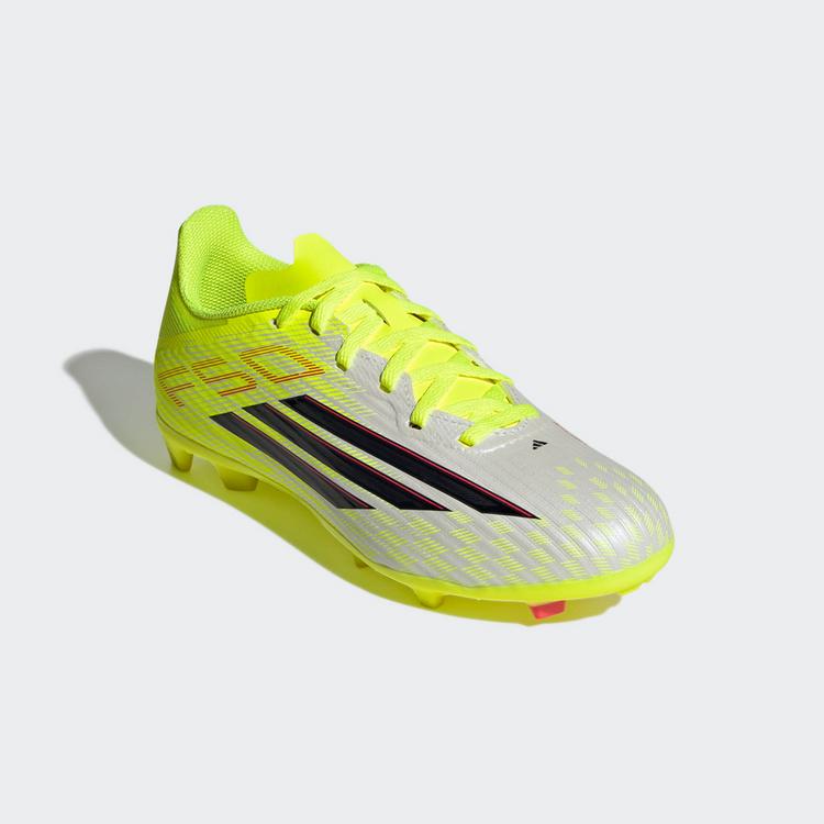 adidas adidas F50 LEAGUE Kids Fu&szlig;ballschuh, Fu&szlig;ballschuhe Kinder - Team Solar Yellow 2 / Core Black / Lucid Red - 2 | SportScheck