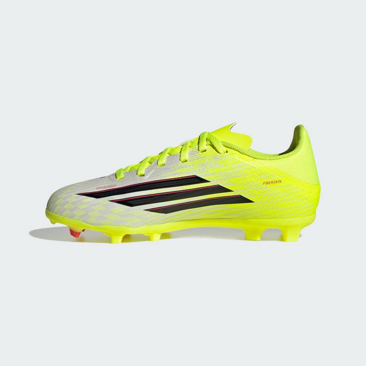 adidas adidas F50 LEAGUE Kids Fu&szlig;ballschuh, Fu&szlig;ballschuhe Kinder - Team Solar Yellow 2 / Core Black / Lucid Red - 4 | SportScheck