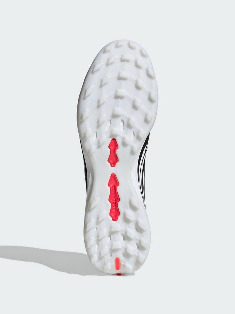 adidas adidas PREDATOR PRO Fu&szlig;ballschuh, Rollrasen, Fu&szlig;ballschuhe - Core Black / Cloud White / Lucid Red - 1 | SportScheck