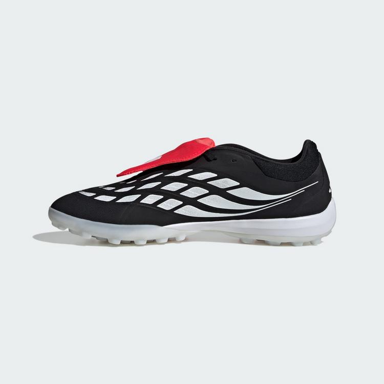 adidas adidas PREDATOR PRO Fu&szlig;ballschuh, Rollrasen, Fu&szlig;ballschuhe - Core Black / Cloud White / Lucid Red - 4 | SportScheck