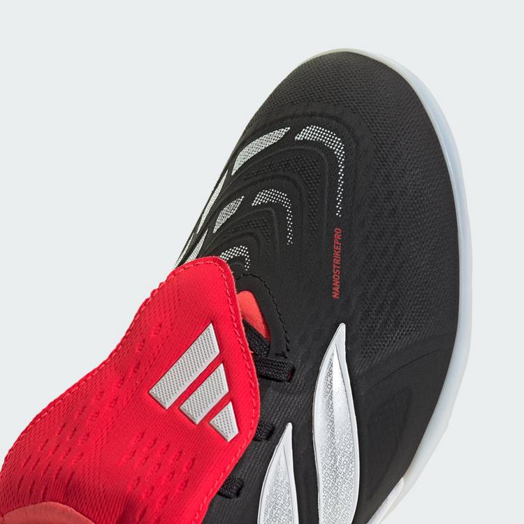adidas adidas PREDATOR PRO Fu&szlig;ballschuh, Rollrasen, Fu&szlig;ballschuhe - Core Black / Cloud White / Lucid Red - 6 | SportScheck