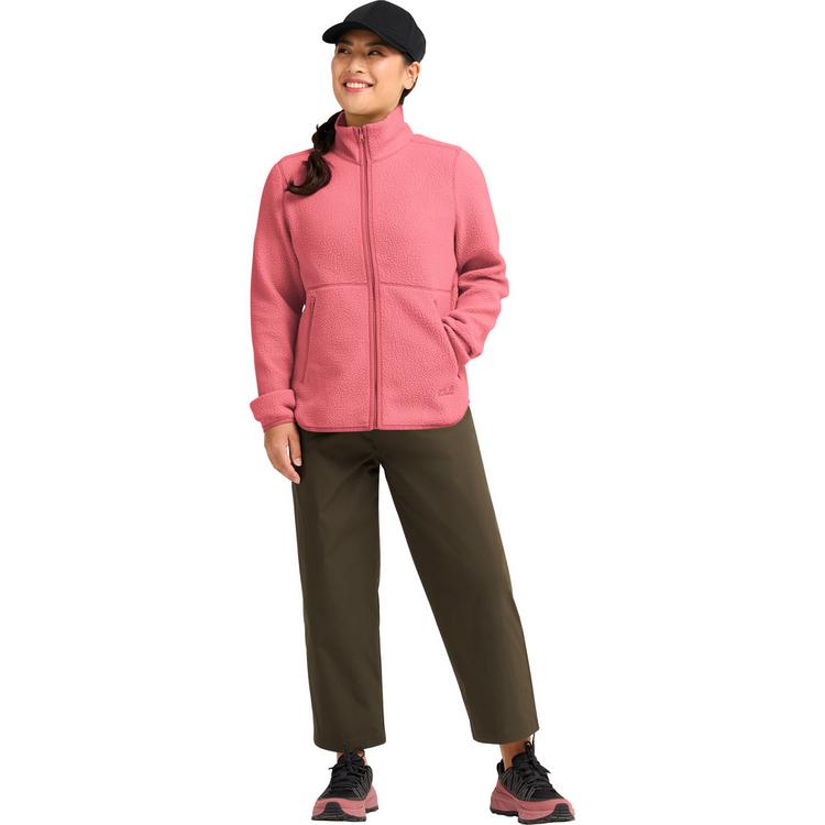 Jack Wolfskin Jack Wolfskin LITE CURL FZ W Fleecejacke Damen - evening rose - 2 | SportScheck