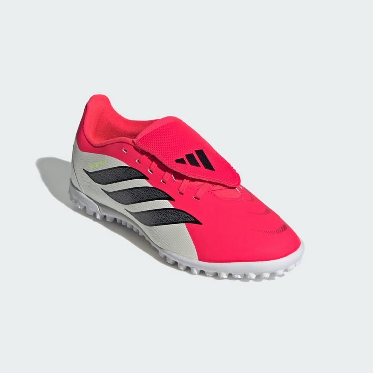 adidas adidas PREDATOR CLUB Fold-Over Tongue Turf Fu&szlig;ballschuhe Kinder - Lucid Red / Core Black / Cloud White - 2 | SportScheck
